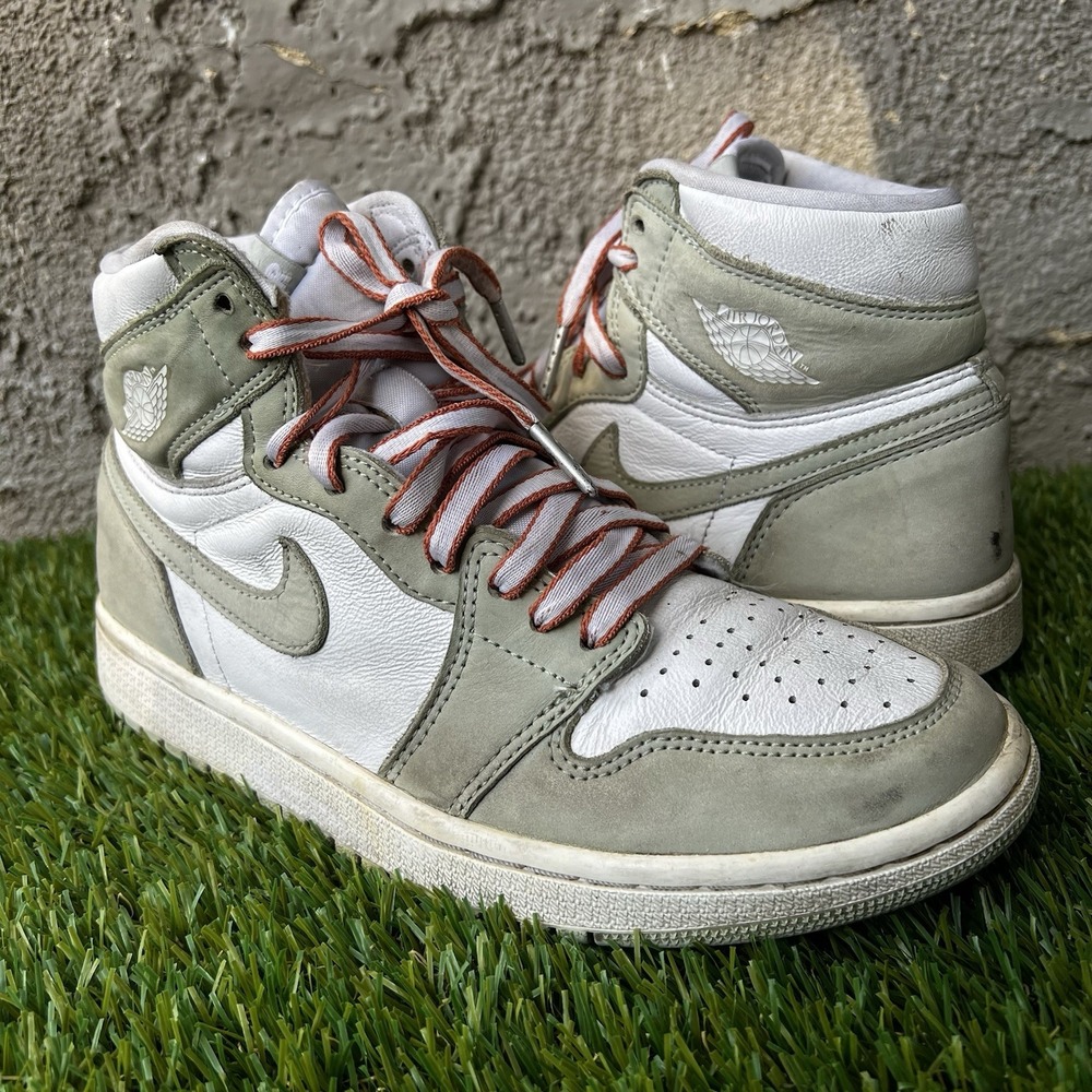 Air Jordan 1 Shoes Women Size 8 Retro OG High Seafoam